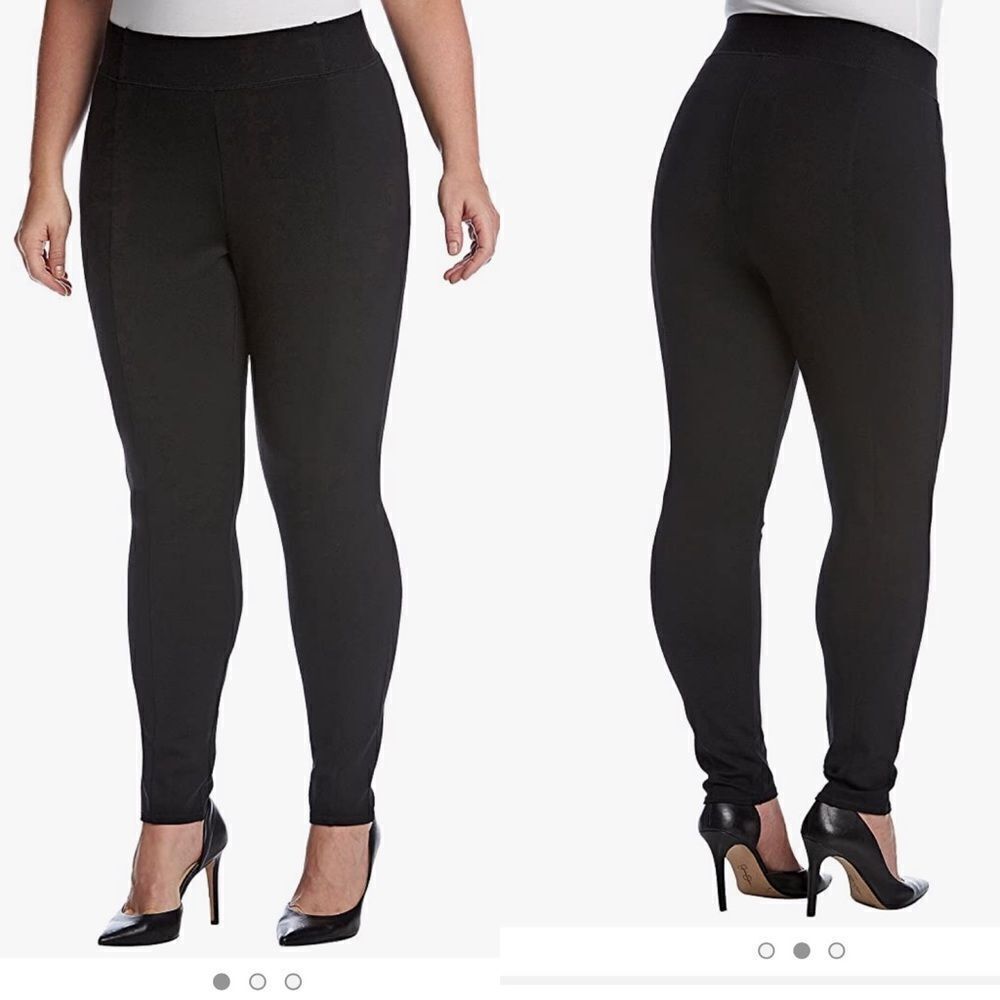 Jones York Women's Pants Small High-Waist Pull-on Slim